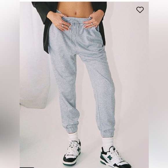 Princess Polly Nero Sweatpants - Picture 1 of 16